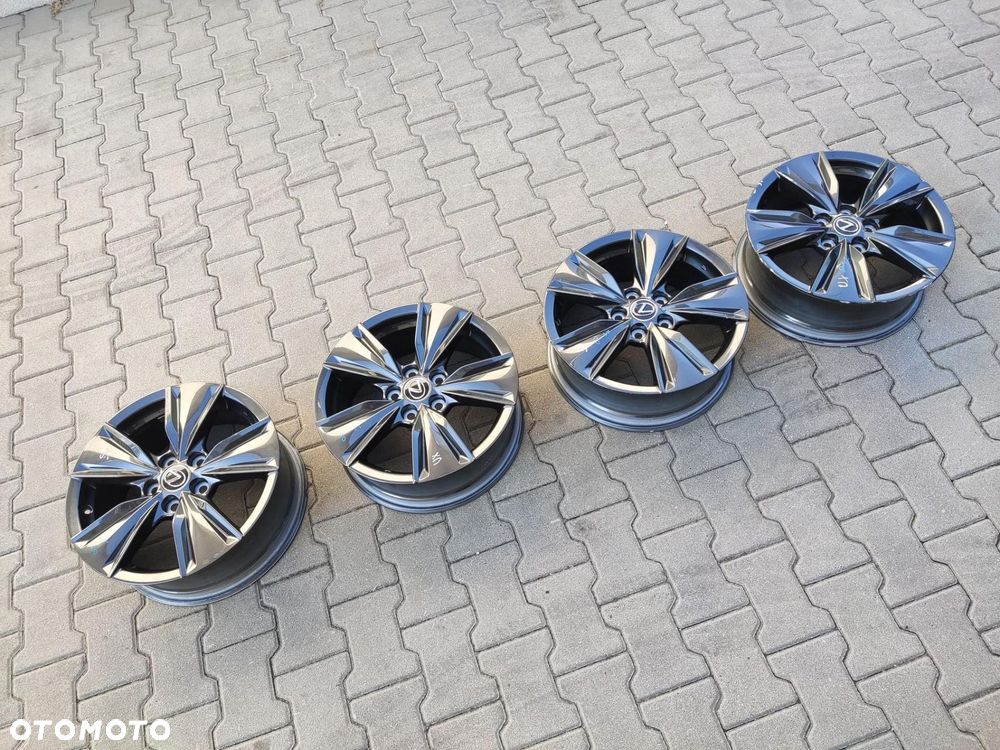 FELGI ALUMINIOWE 17 LEXUS UX 2018-2021 5X114,3 6,5J ET40 KOMPLET - 3