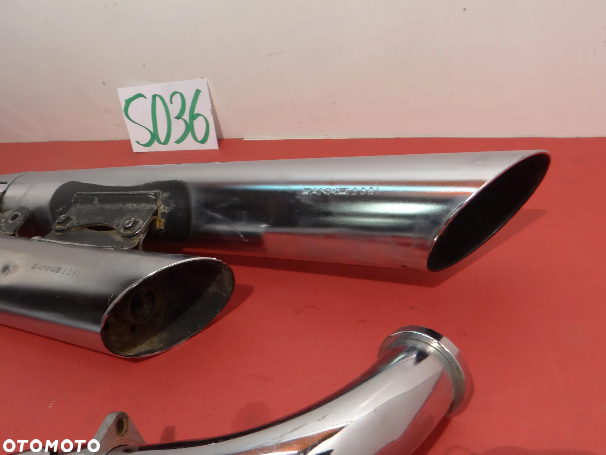 S036  SUZUKI VL 800 TŁUMIK WYDECH KOLEKTOE SANKEI 2381 SUZ5VL0800 41F - 25