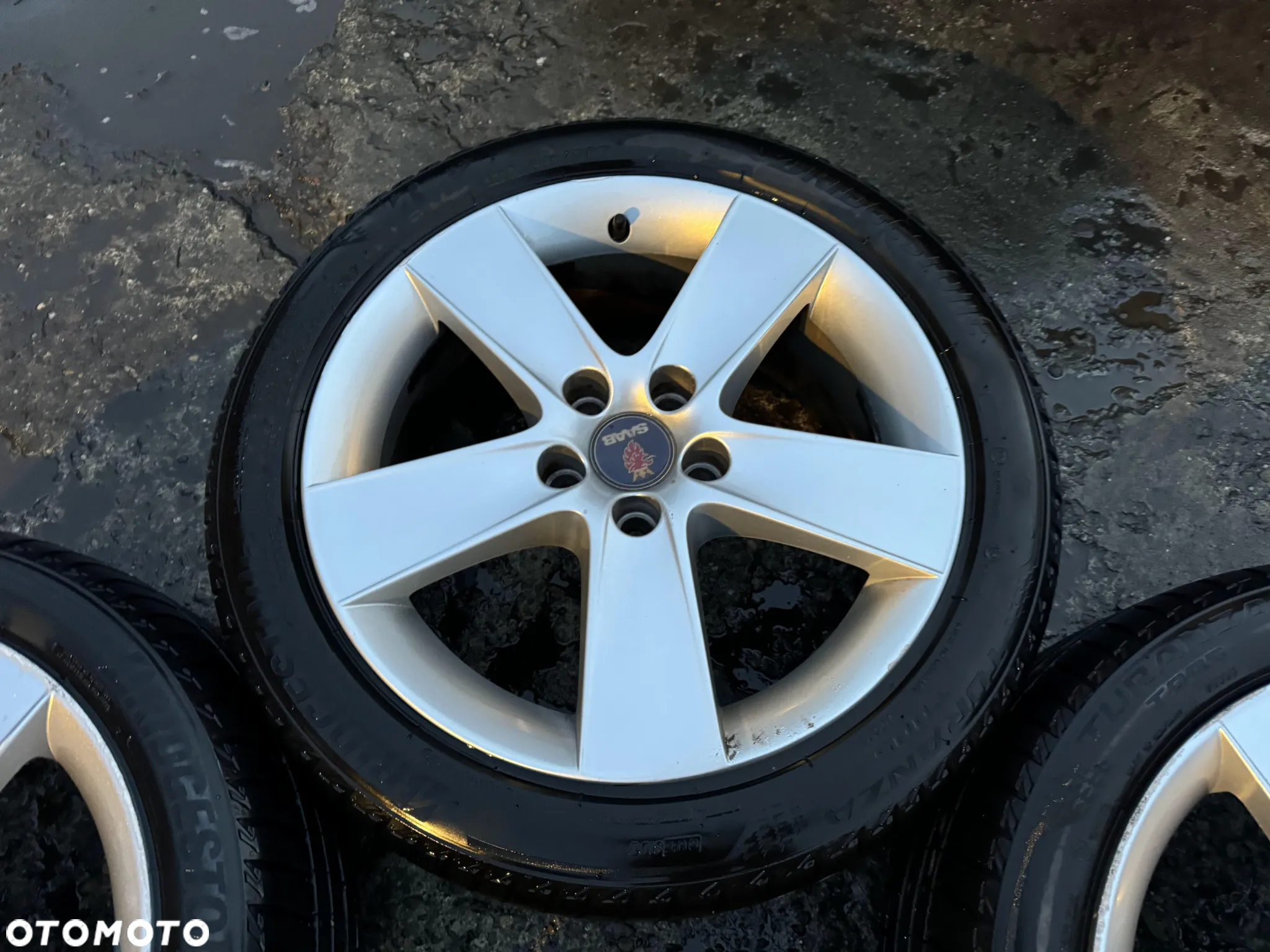 Koła Felgi SAAB 17' 5x110 OE - 4