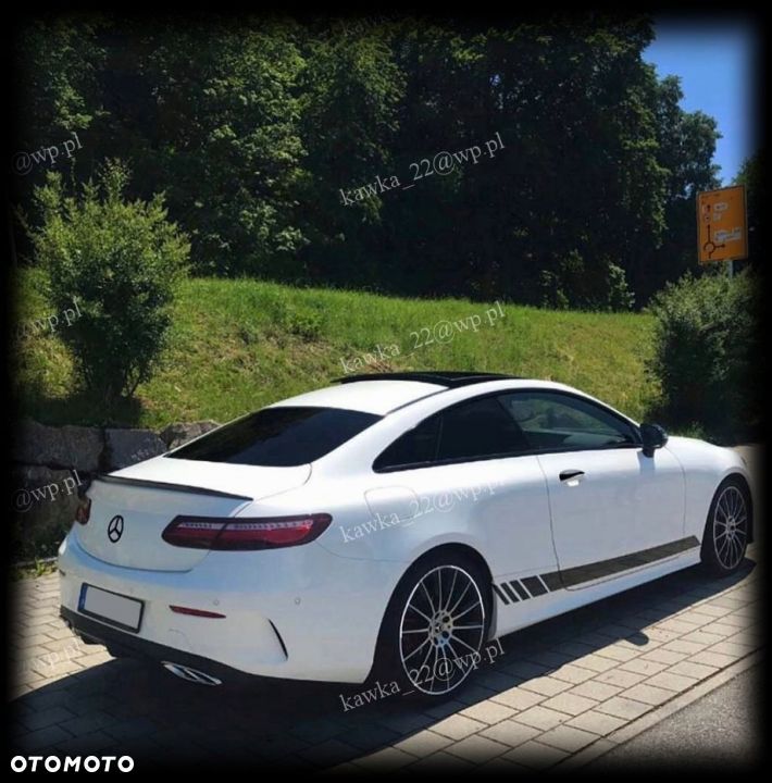 MERCEDES W238 W213 COUPE SPOJLER AMG LOTKA PODKŁAD - 13