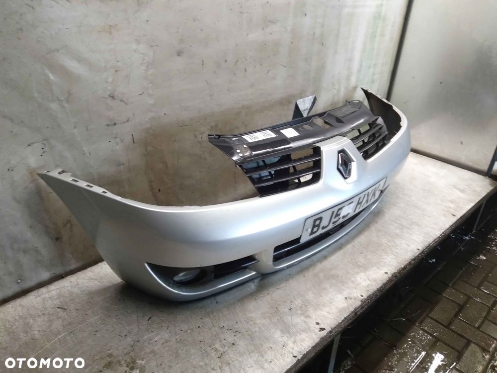 $ ZDERZAK PRZÓD PRZEDNI RENAULT CLIO 2 II LIFT FL CAMPUS TED69 SREBRNY - 4