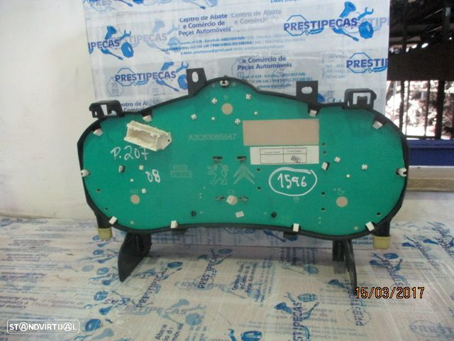 Quadrante 9665661580 PEUGEOT 207 2008 1.6Hdi Km Digital - 2