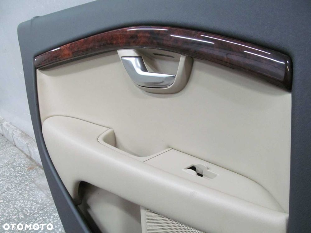 VOLVO S80 II V70 06-13 TAPICERKA BOCZEK DRZWI SKORA TYL LEWY 8686854 - 4