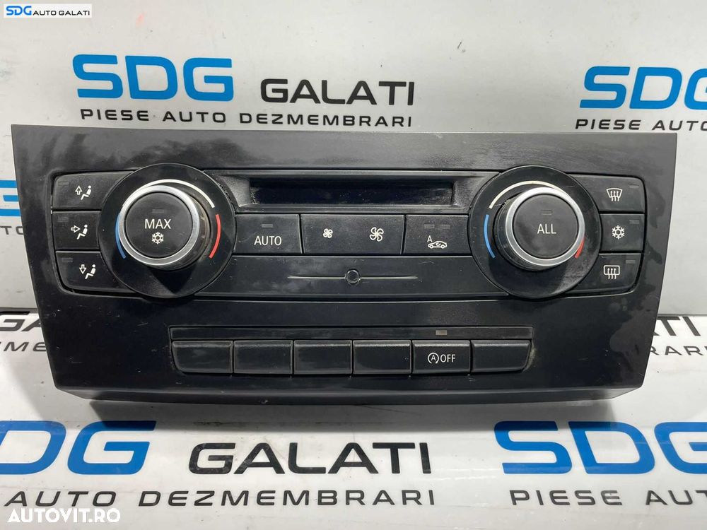 Panou Comanda Aer Conditionat AC Clima Climatronic BMW Seria 3 E90 E91 2004 - 2011 Cod 9248581 [L4237] - 1