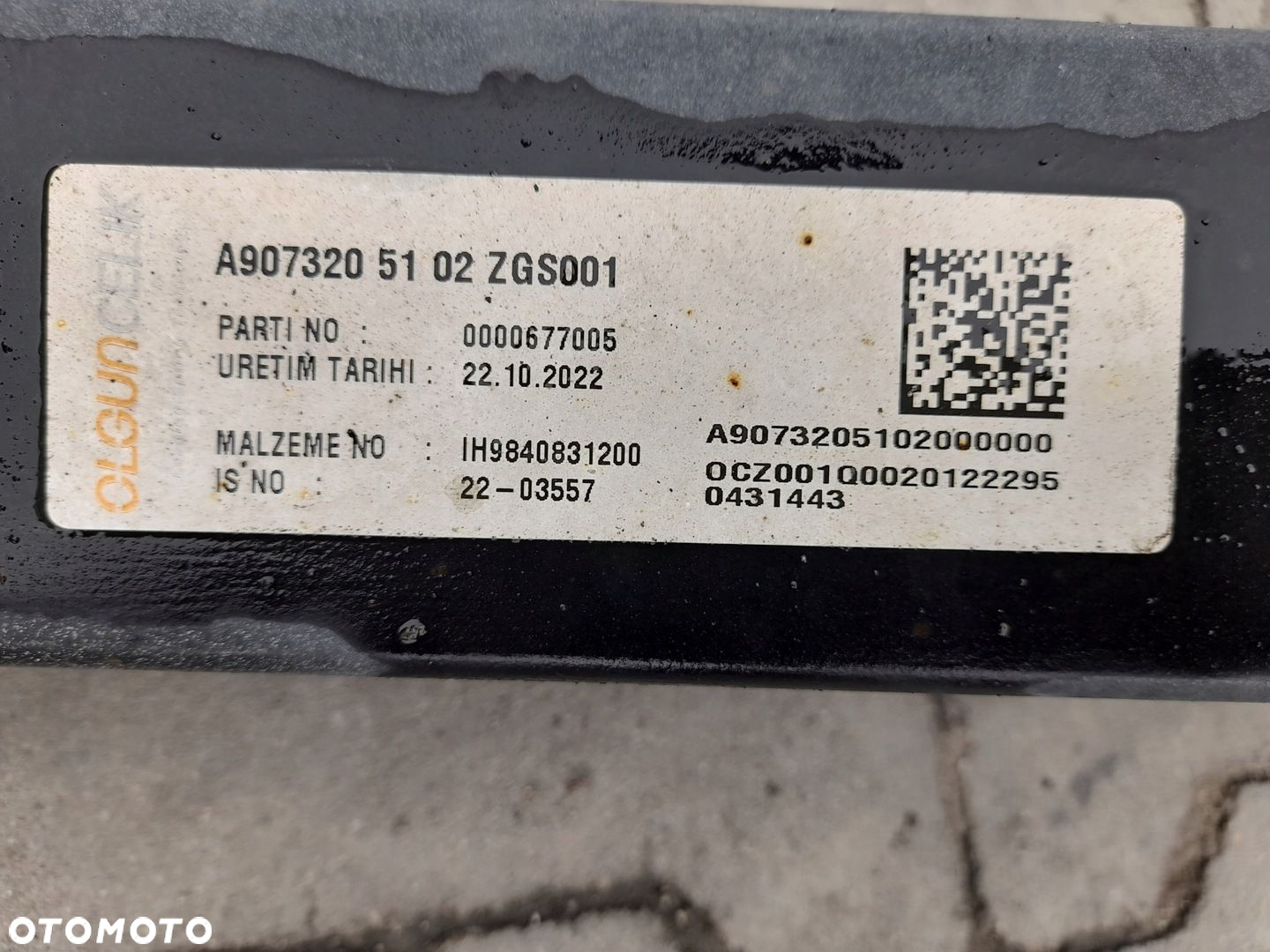 RESOR TYŁ A907320 5102 MERCEDES SPRINTER 907 23R - 6