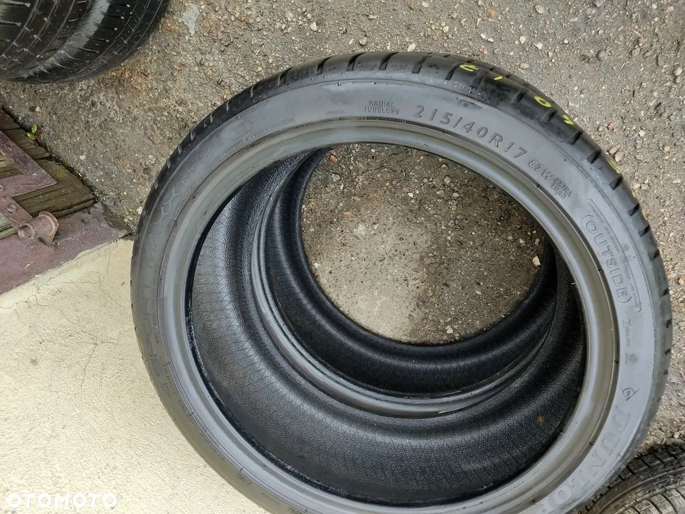 215/40R17 87W OPONY Letnie Lato BRIDGESTONE POTENZA S001 5mm DUNLOP Sport MAXX RT Legnica ALU-RAD 5-6mm 215/40 - 14