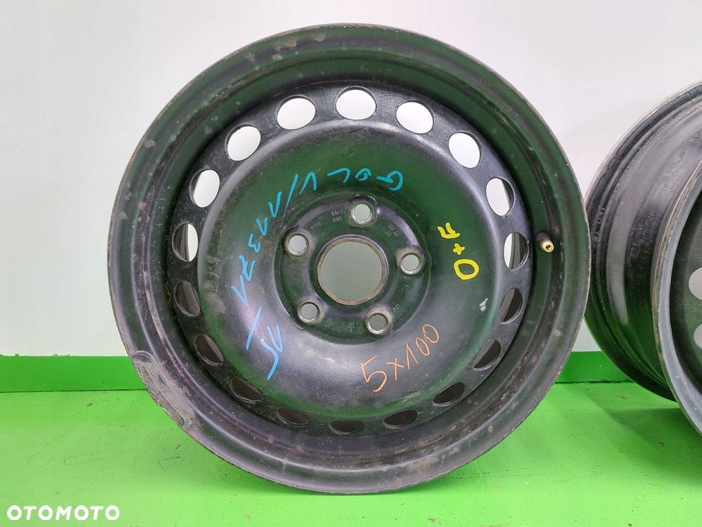 Felgi stalowe 6J x 15 H2 ET 47 VW Golf V PLUS TOURAN JETTA PASSAT FABIA - 4