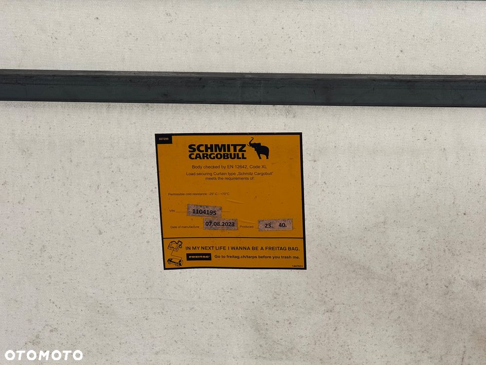 Schmitz Cargobull Firanka* Standart MULDA* SAF* OŚ PODNOSZONA* RAMA JAK NOWA* MAŁY PRZEBIEG 445TYS KM* KOSZ NA 2 KOŁA* Z Francji - 13