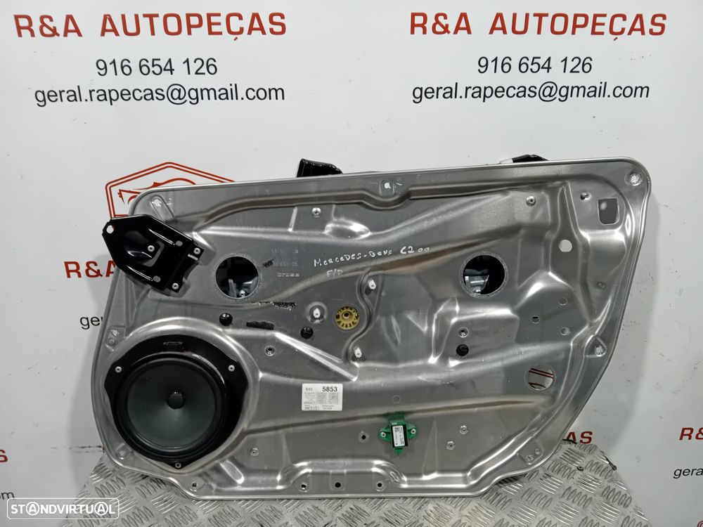 Elevador Vidro Porta Frente Direito Mercedes Class C W204 981693105 Original - 1