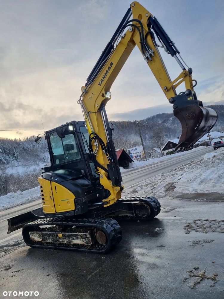 Yanmar VIO50-6B Koparka 5 ton jak Nowa z Salonu 2020 rok. tylko 2183mtg. Szybko-złącze Hydrauliczne! Yanmar silnik z Norwegii. DEKRA 2026rok AKTUALNA! Dokumentacja! Pompa ON. ani deka luzów i wycieków! OKAZJA Linia Hydr. Plus - 14