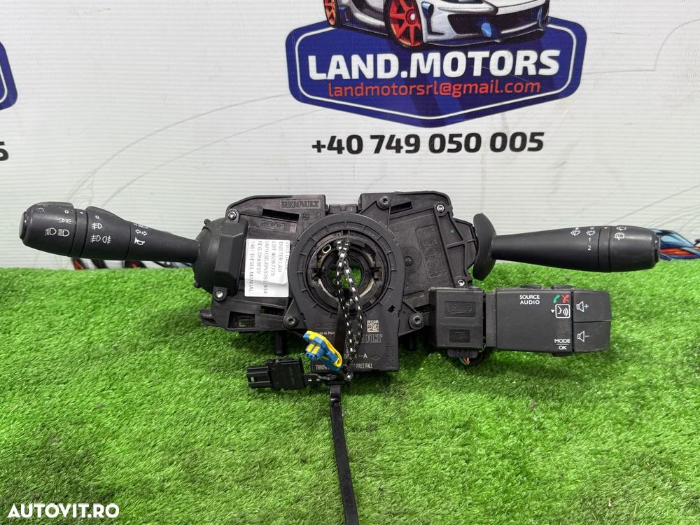 ANSAMBLU MANETE COMENZI VOLAN + SPIRA DACIA DUSTER 1.5 DIESEL 2015 COD OEM 479457095R 681726046R 2013-2017 - 1