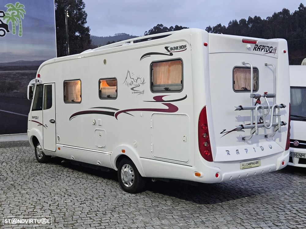 Rapido Le Randonneur 9083DF CHASSI AL-KO CAMA TRANSVERSAL + BASCULANTE - 10