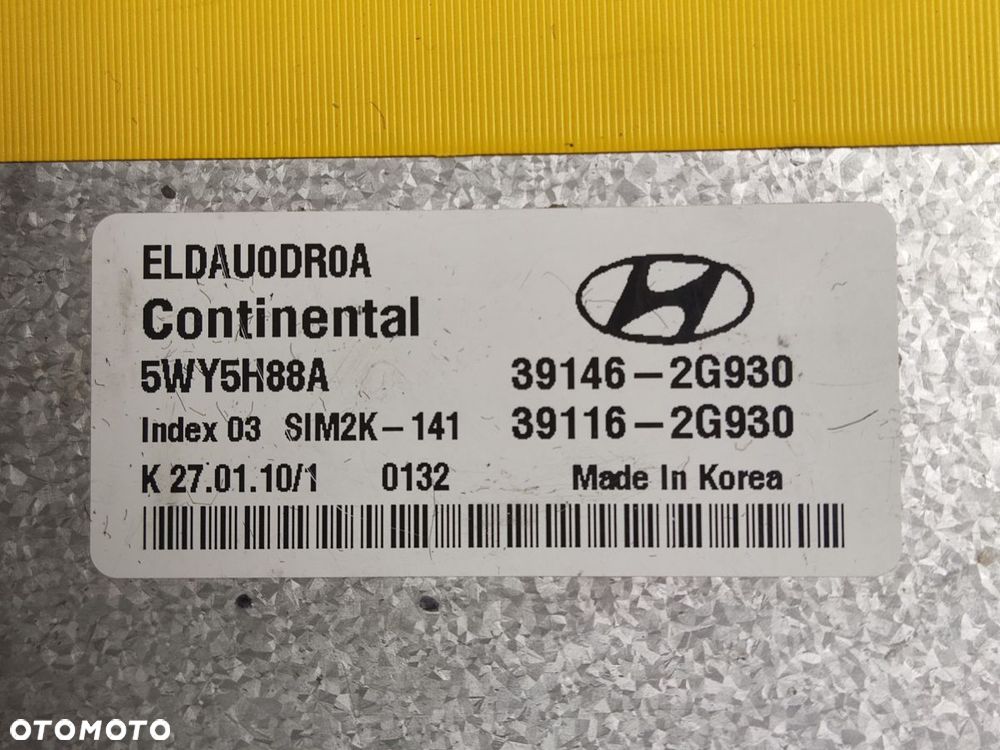 HYUNDAI IX35 2.0i 10-15r Stacyjka Kluczy Komputer Silnika Zestaw Startowy - 16