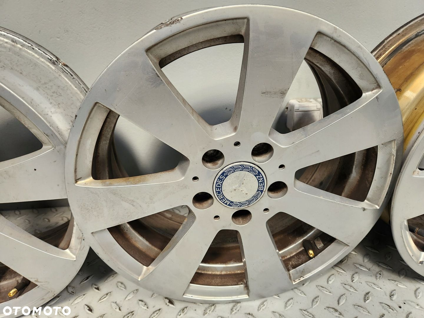 MERCEDES C KLASA W204 5X112 ET43 R16 KOŁA FELGI ALUMINIOWE A2044011102 - 4
