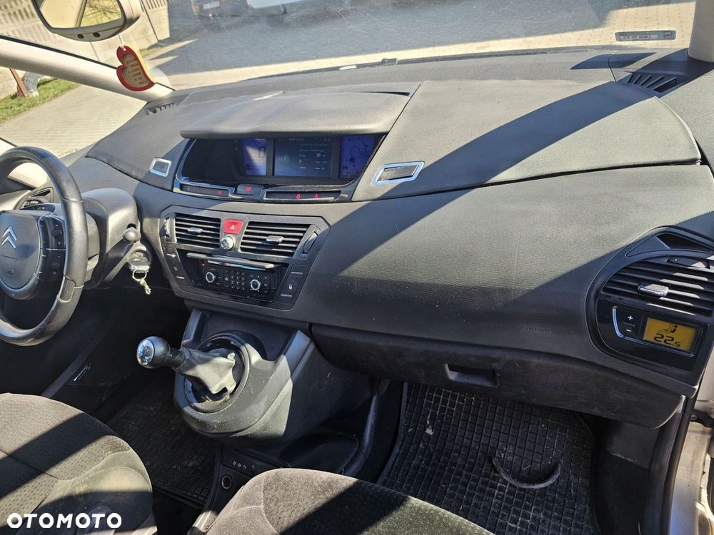 kokpit konsola deska rozdzielcza airbag pasy citroen c4 grand picasso - 1
