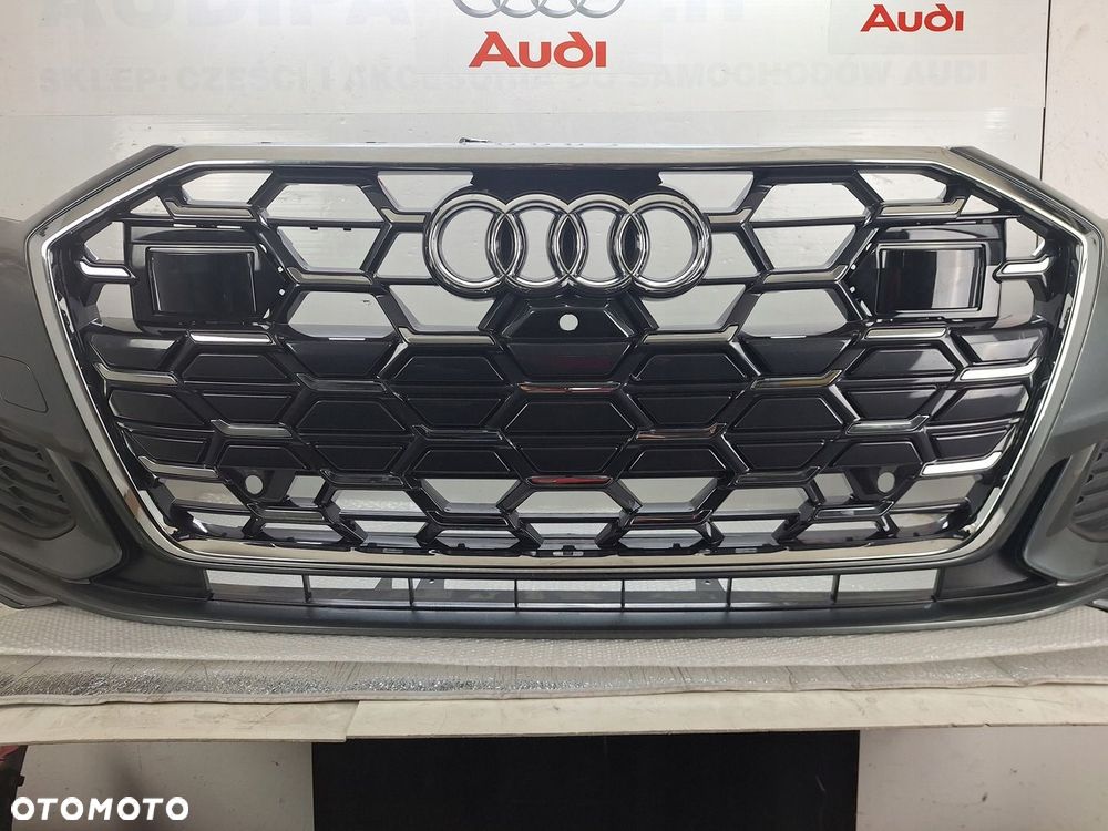 ZDERZAK AUDI A6 C8 4K 4K0 CHROM EDITION 2018-2025 GRILL ATRAPA LIFT S-LINE - 2