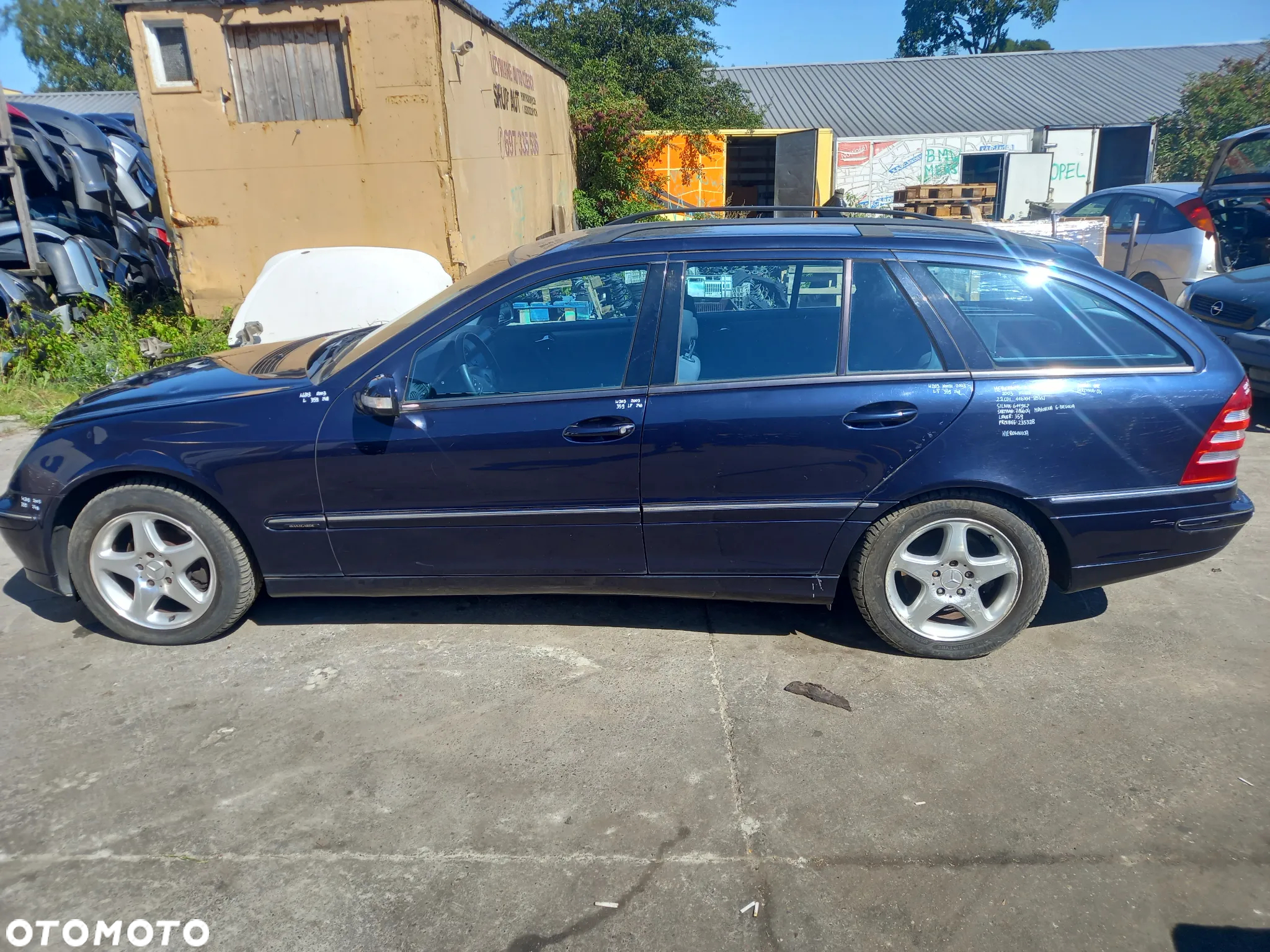 MERCEDES C W203 LAMPA PRAWY TYŁ PRAWA TYLNA KOMBI - 14