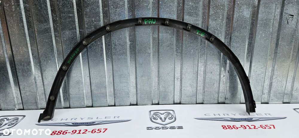 Dodge Durango III LIFT 2017- wersja RT GT Listwa błotnika Nakładka Hokej Osłona Błotnik Błotnik tył prawy tylna prawa KOLOR PAU - 17