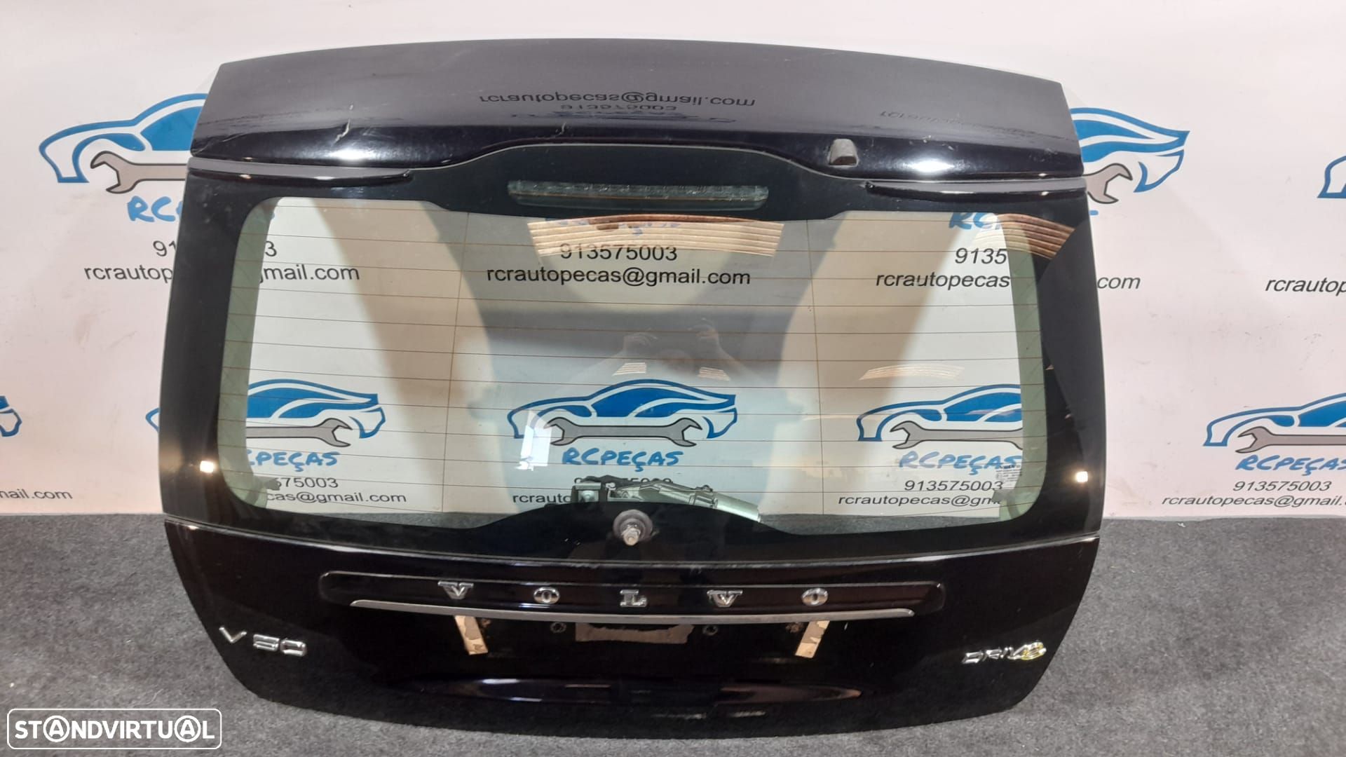 PORTA TAMPA MALA VOLVO 31218941 VOLVO V50 545 FASE II 2 FECHO PUXADOR MOTOR VIDRO LUZ 3º STOP SPOILER LIP AILERON - 1