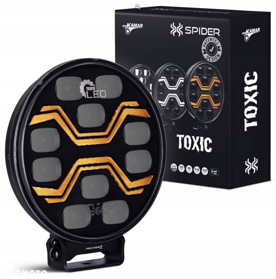 reflektor drogowy led x-spider toxic - 1