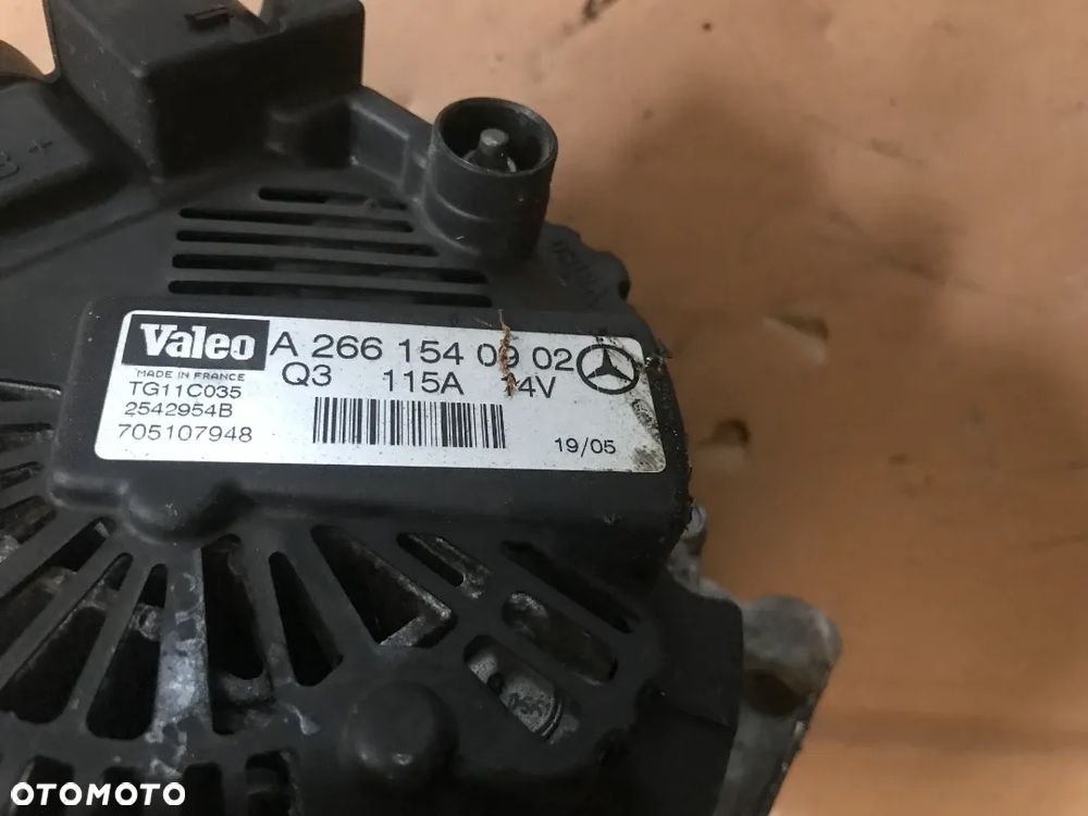 ALTERNATOR MERCEDES A-KLASA W169 - 2