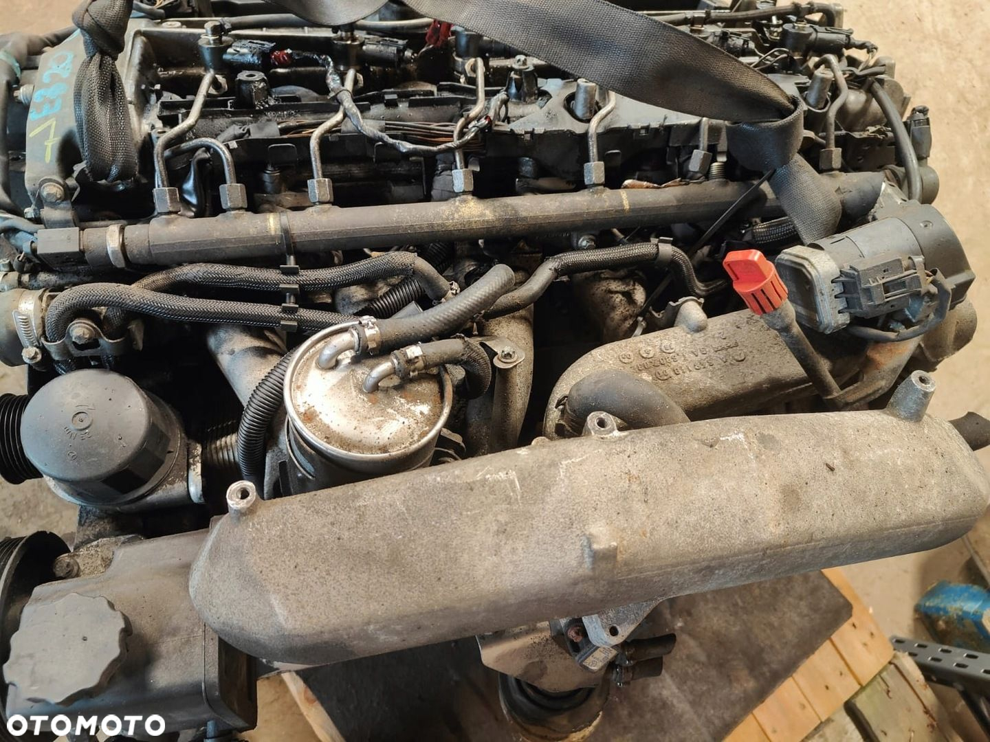 Mercedes om648.961 3.2 diesel r6 2005r z e klasy w211 SILNIK KOMPLETNY - 4