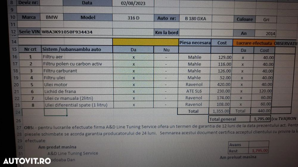 BMW Seria 3 316d Modern Line - 15
