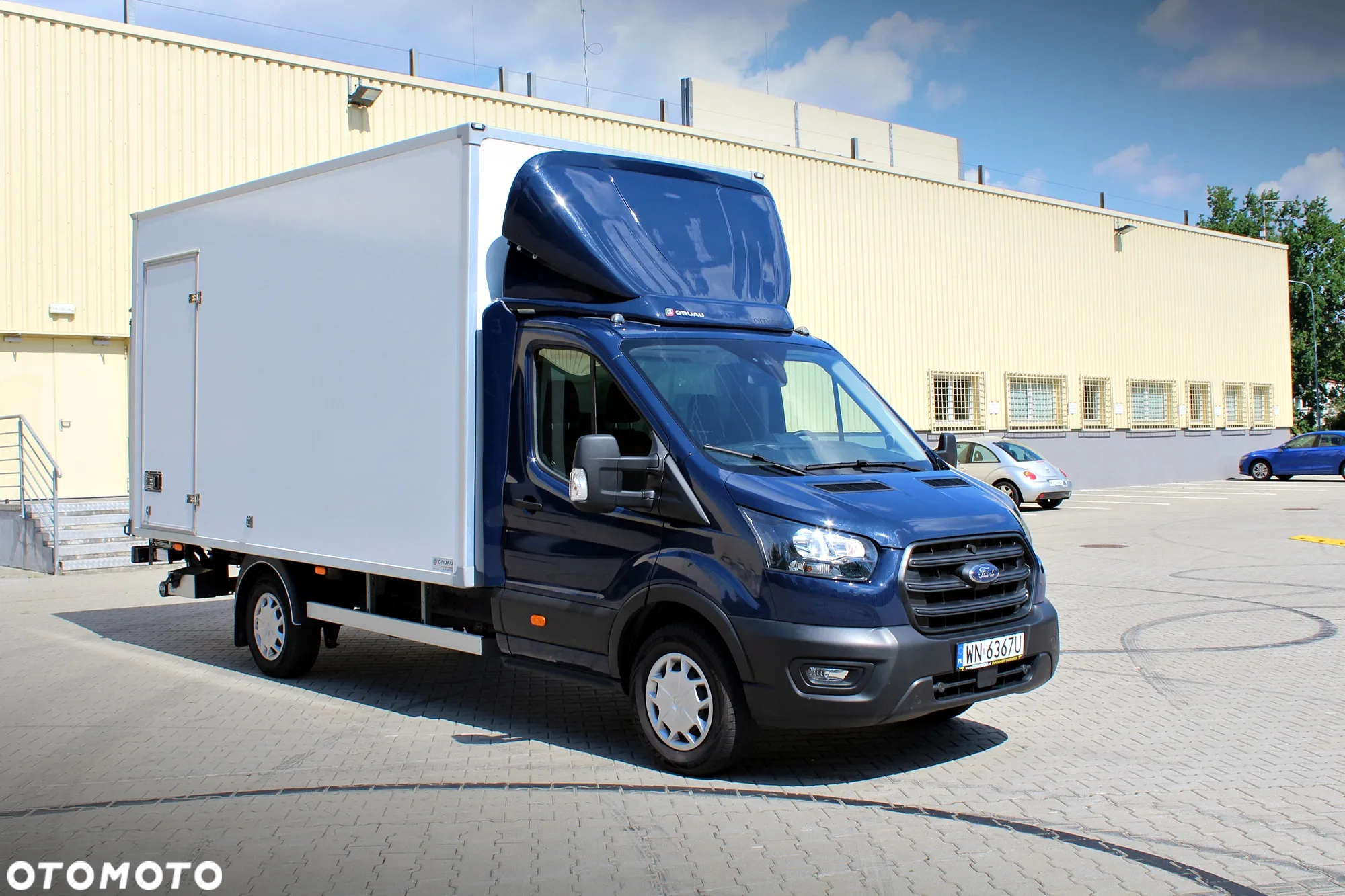 Ford Transit kontener 9 euro palet + winda BAR 750kg - 12