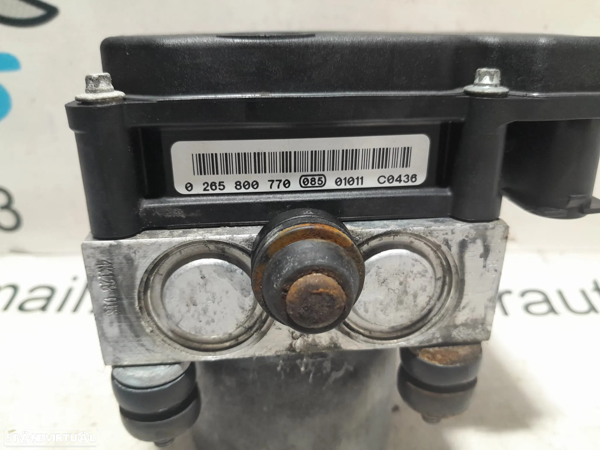ABS MODULO BLOCO HIDRAULICO OPEL CORSA C X01 1.0i 60CV Z10XEP 0265800770 13182319 - 6