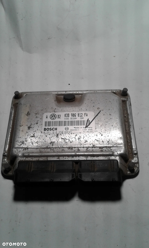 KOMPUTER STEROWNIK SILNIKA VW GOLF 4 1.9 TDI 038906012FA