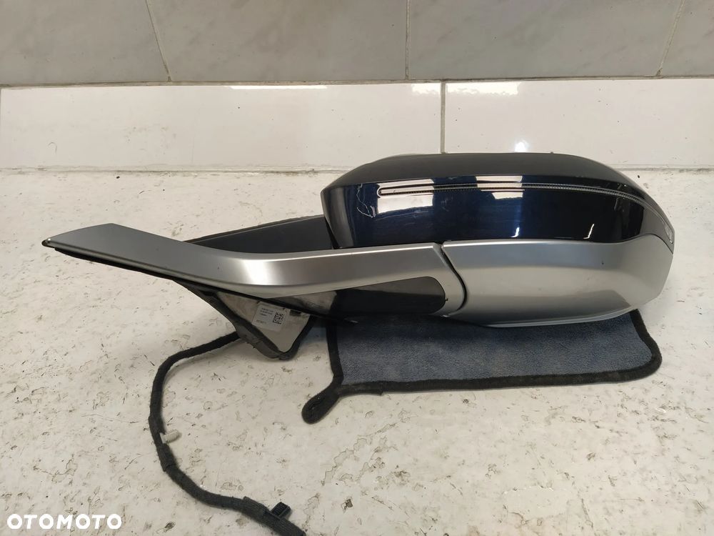 BMW 5 G60 G61 LUSTERKO ZEWNĘTRZNE LEWE ASFERYCZNE ASYSTENT 9+6 PIN KOMPLETNE UK ORYGINAŁ - 5