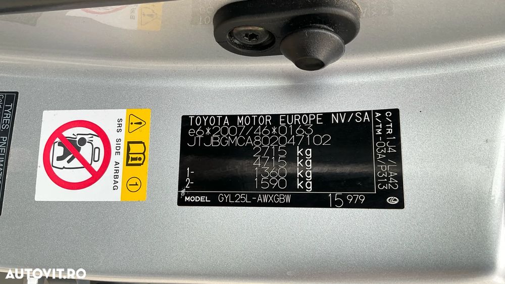Lexus Seria RX 450h AWD Luxury Panorama - 37
