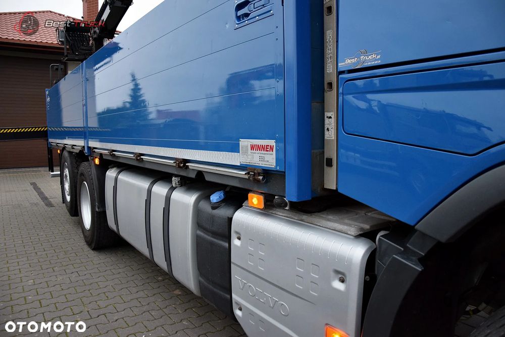 Volvo FH 540 / 6X2 / CAŁY NA PODUSZKACH /  OŚ SKRĘTNA PODNOSZONA  / HDS HIAB K177 PRO / ROTATOR / SKRZYNIA 6,7 M  / - 39