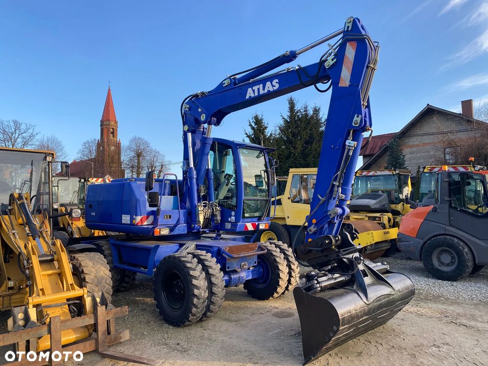 Atlas 140W, 9300 MTH, KRÓTKI TYŁ, 16 TON, Z NIEMIEC, SUPER UTRZYMANA, - 6