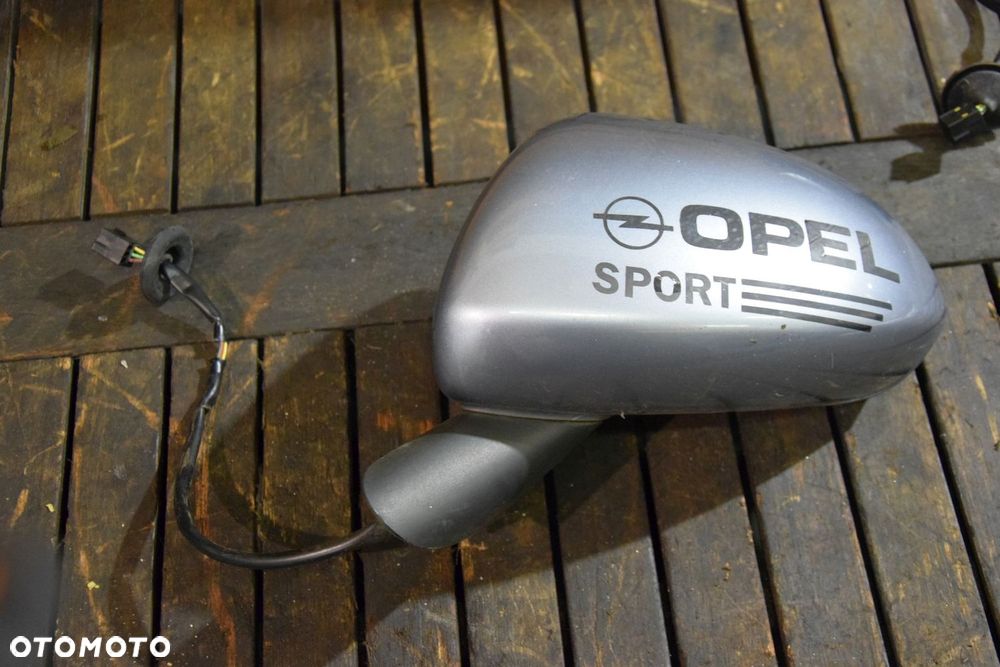 Opel Corsa D Lusterko lewe 3PIN EUROPA Z163 szare - 1
