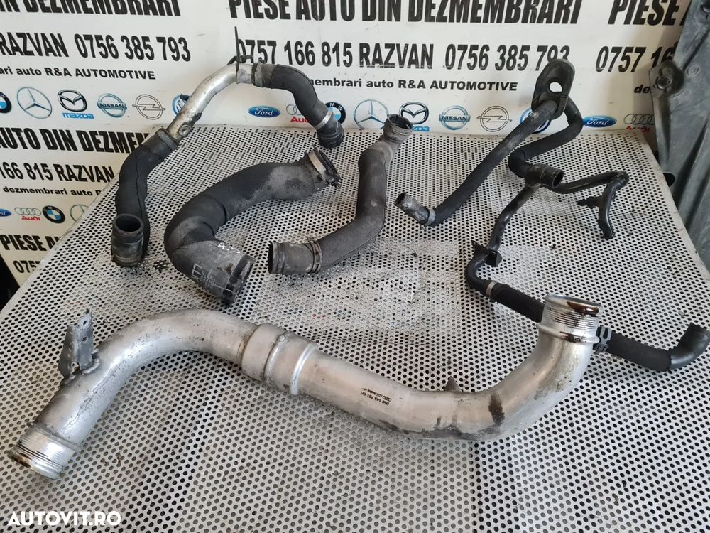 Furtun Conducta Apa Antigel Admisie Aer Audi A5 A4 B8 2.7 Tdi An 2009-2010-2011-2012-2013-2014-2015 - 6
