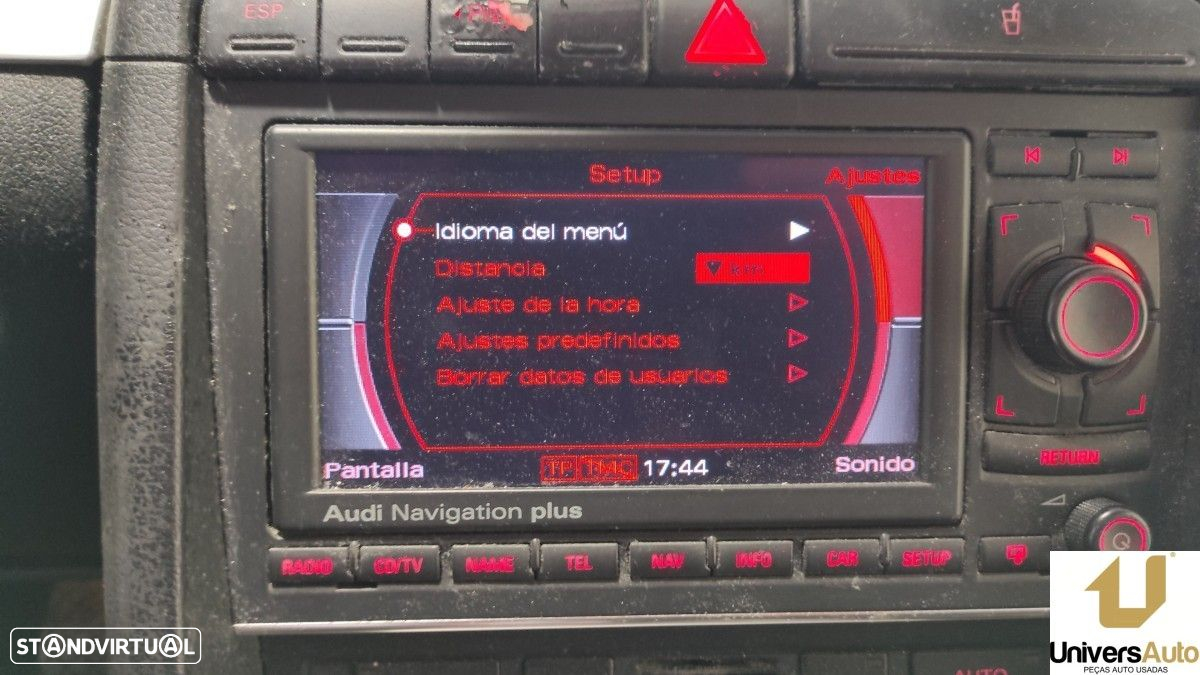 SISTEMA NAVEGAÇÃO GPS AUDI A4 BERLINA (8E) 2.5 TDI (120KW) - 11