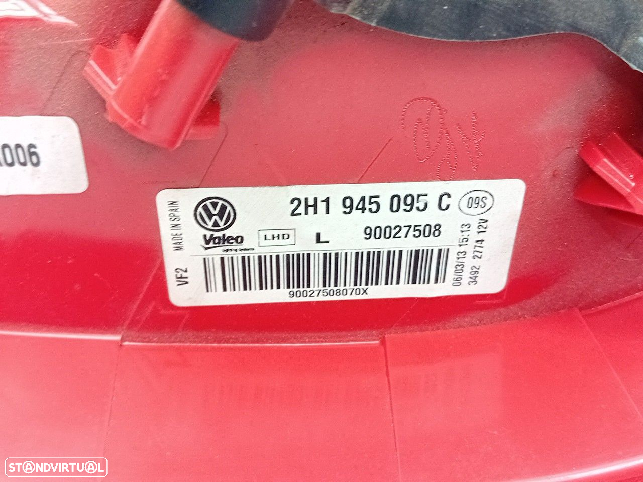 Farolim esquerdo VOLKSWAGEN Amarok (2H, S1B) - 5