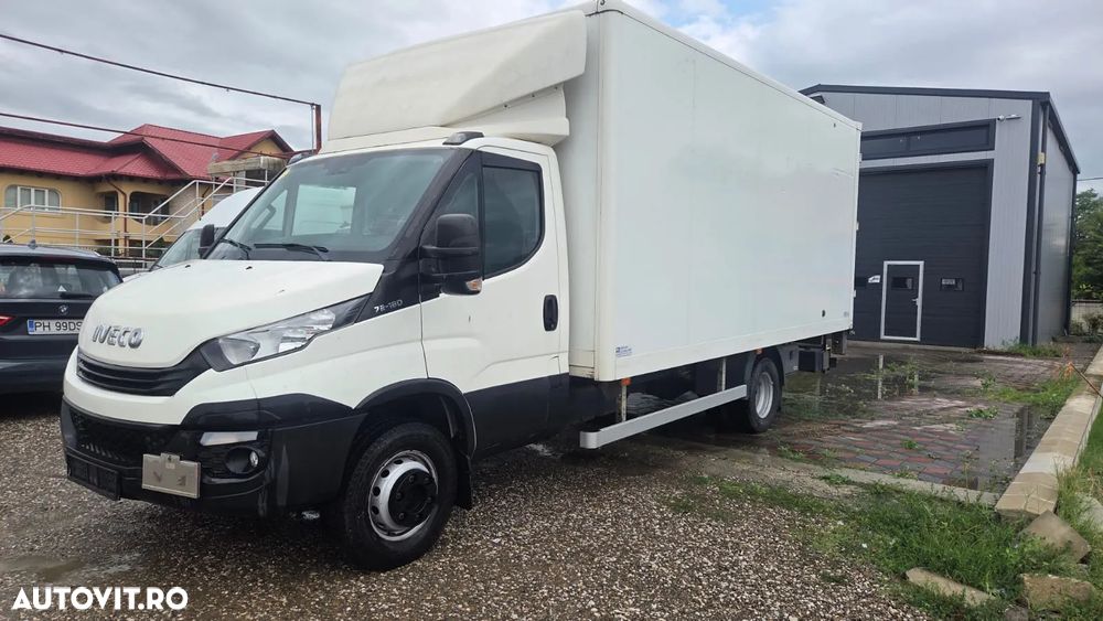 Iveco Daily 72C18 box si lift , GARANTIE, import , posibilitate leasing, stare impecabila - 2