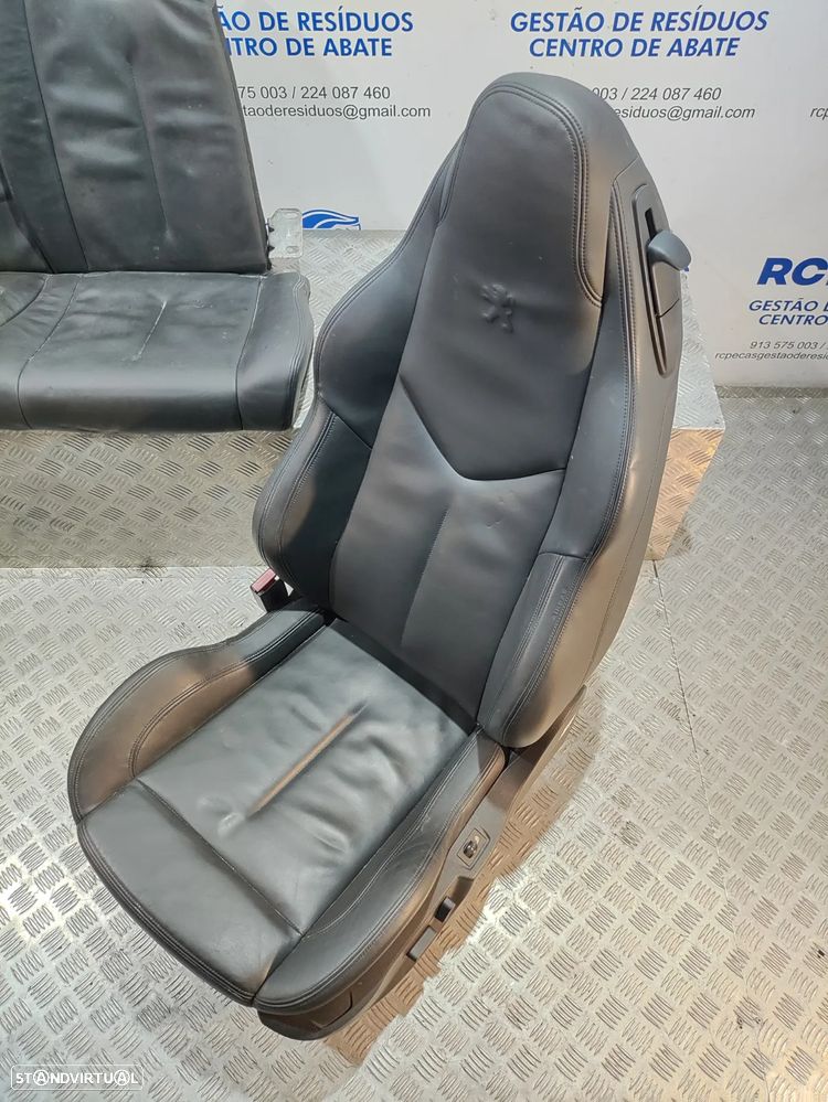 Conjunto de bancos em pele Peugeot RCZ com memória e aquecidos - 12