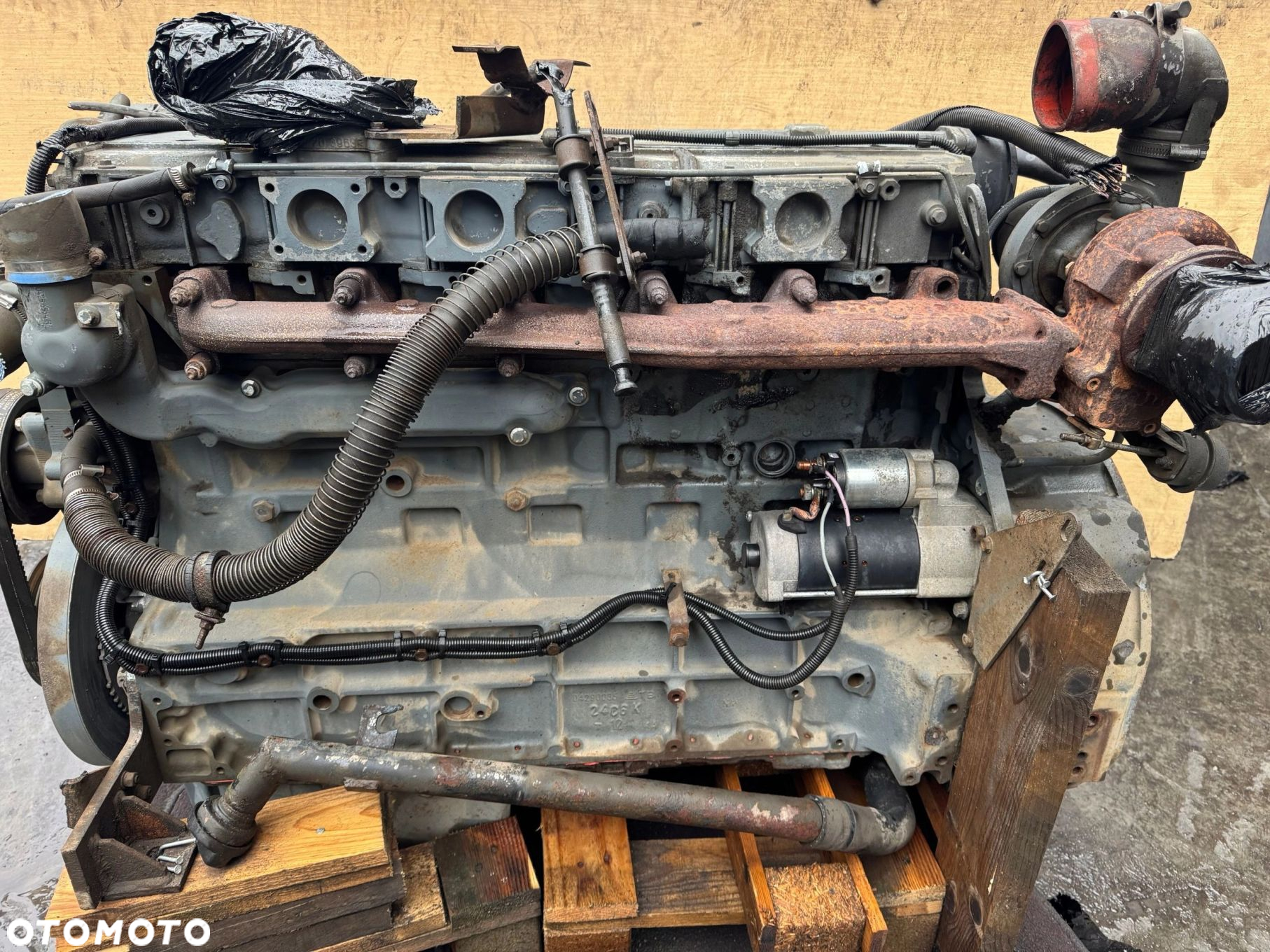 SILNIK KOMPLETNY DEUTZ BF6M1013 FC MAZ MA3 FUCHS SPRAWDZONY 7.2 210kW 2006R - 3