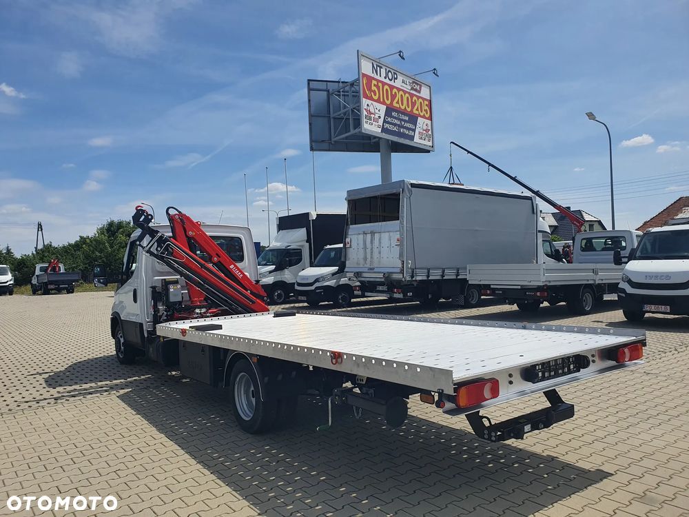 Iveco 50c18 HDS (żuraw 9,6m). Zestaw do okien, szkła, kamienia, dekarski - 2