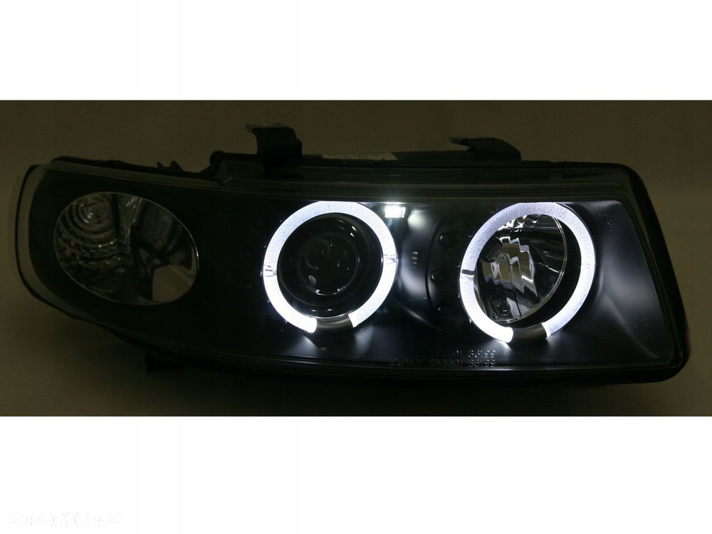 REFLEKTORY LAMPY KPL RINGI ANGEL EYES LED TUNING SEAT LEON I 1 1M TOLEDO - 2