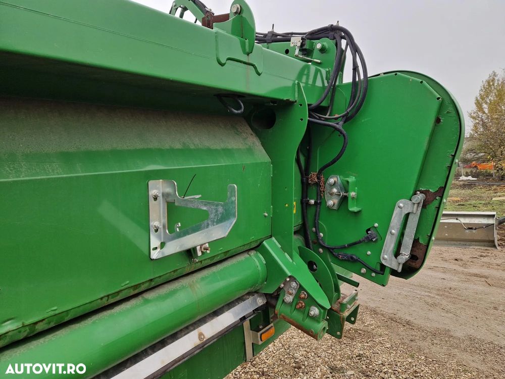 John Deere 630X HEADER PAIOASE si CARUCIOR TRANSPORT  ZURN SWW500-630X - 15