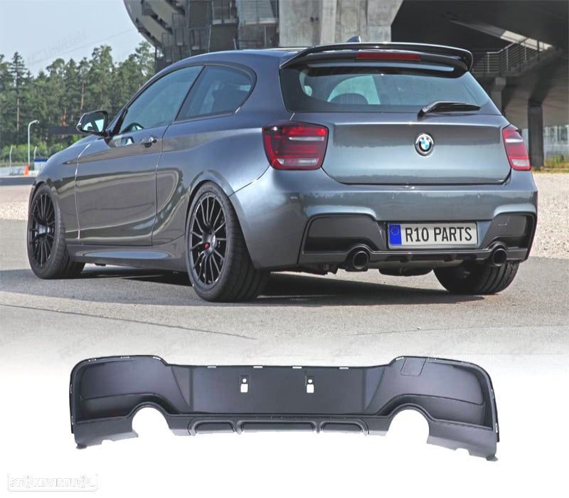 DIFUSOR BMW F20 F21 10-15 LOOK M PERFORMANCE - 1
