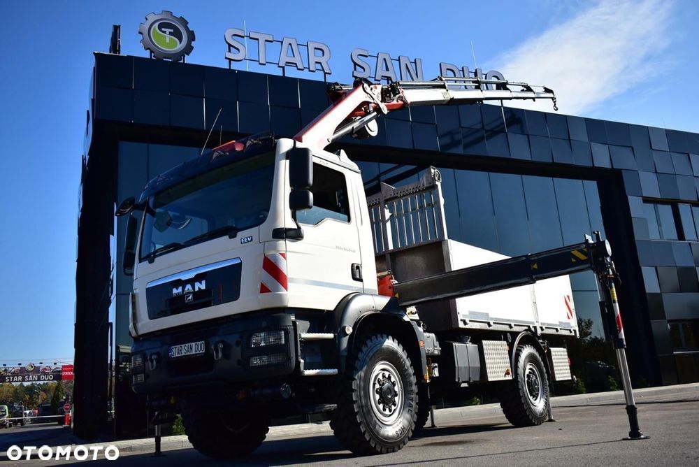 MAN TGM 18.340 4x4 PALFINGER PK 18002 HDS Żuraw Wciągarka - 5