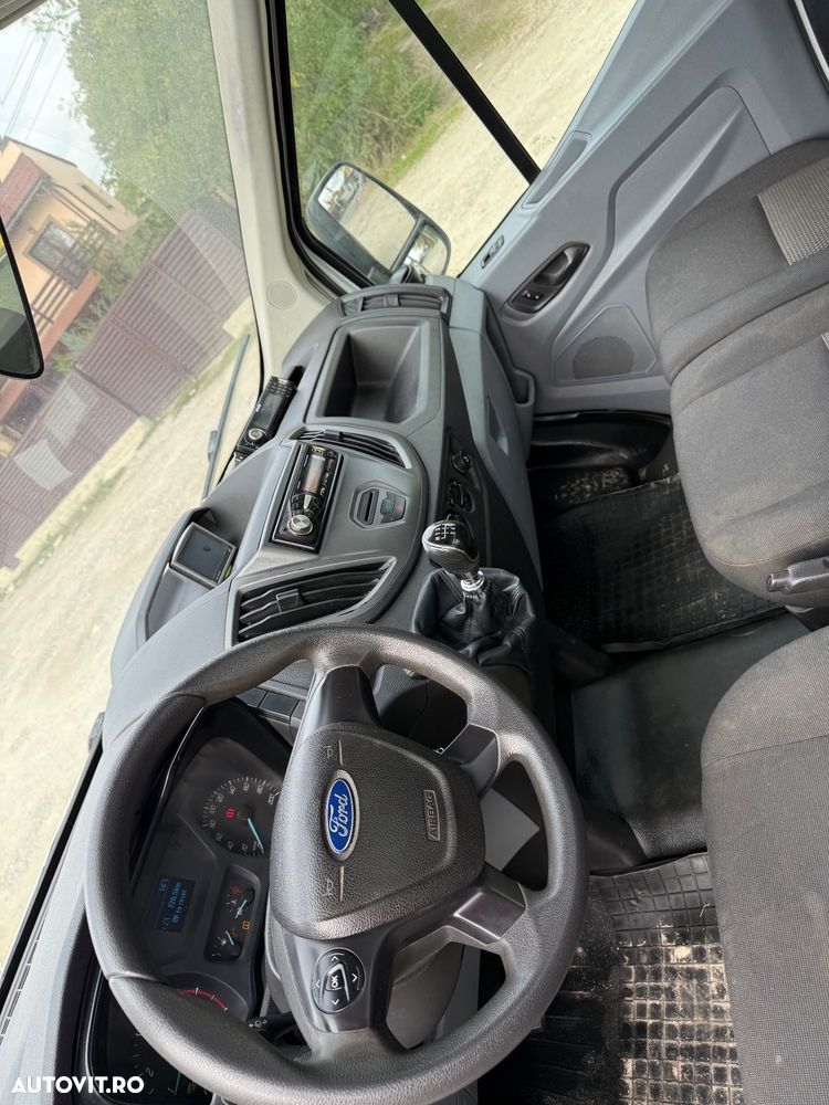 Ford Transit Unic Proprietar Dokka Camioneta Bena TVA Punte Dubla Istoric Pick-Up NU Mercedes Sprinter VW Crafter Iveco carosata 2.2 diesel - 31