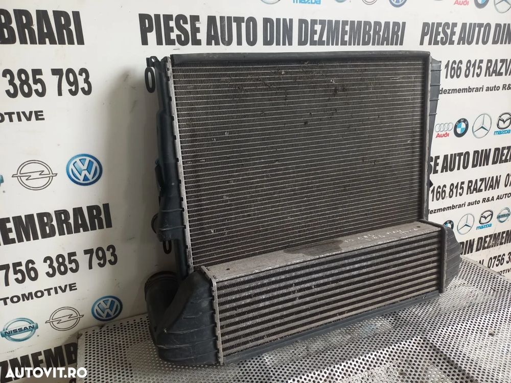 Grup Radiatoare Radiator Apa Clima Intercooler Bmw X3 E83 2.0 Diesel N47 Manual Cod Radiator Bmw X3 - 6