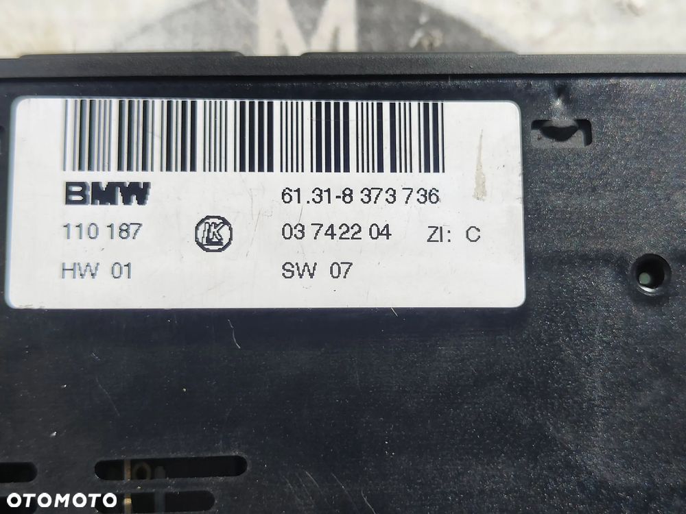 BMW E53 X5 Panel przełącznik podgrzewanie foteli 8373736 - 4