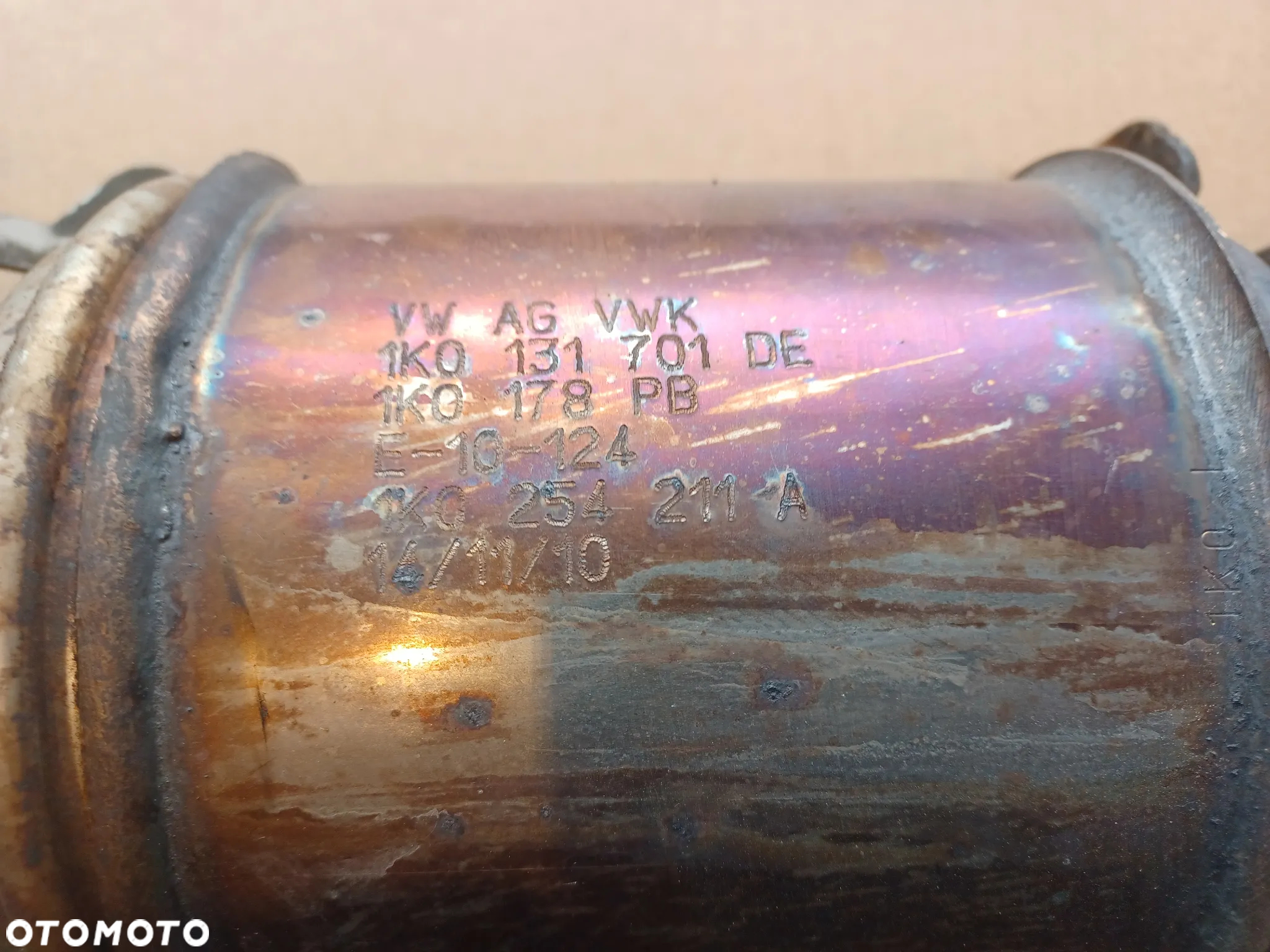 KATALIZATOR VW ŚKODA 1.4 TSI 1K0131701DE - 5